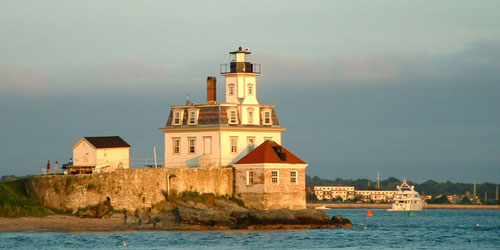 Rose Island Lighthouse - near Newport, RI - Photo Credit Discover Newport